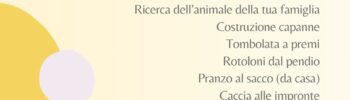 Giornata per famiglie pasquetta 2026