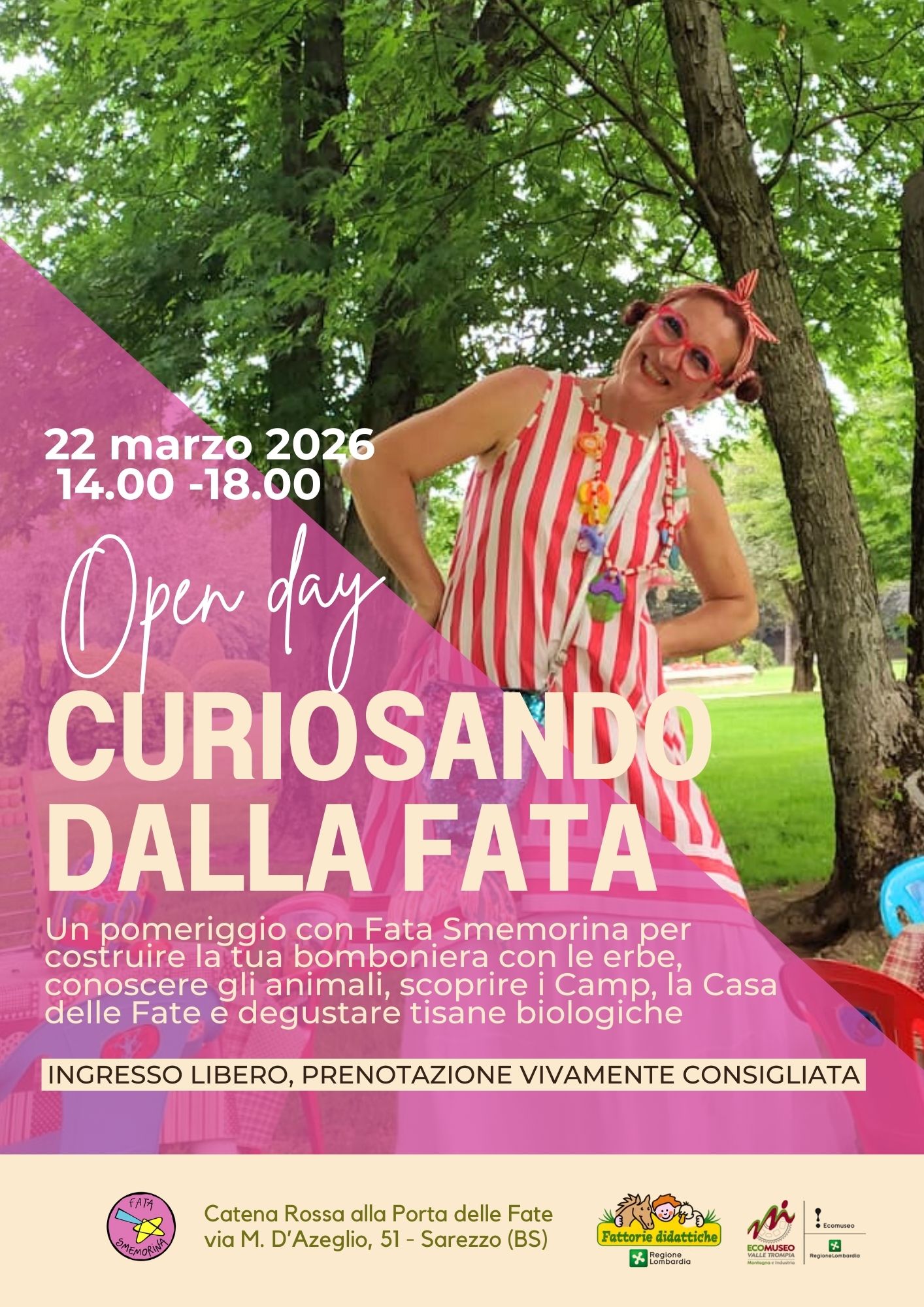 22 marzo 2026_Open day_PRIMAVERA_Curiosando dalla Fata